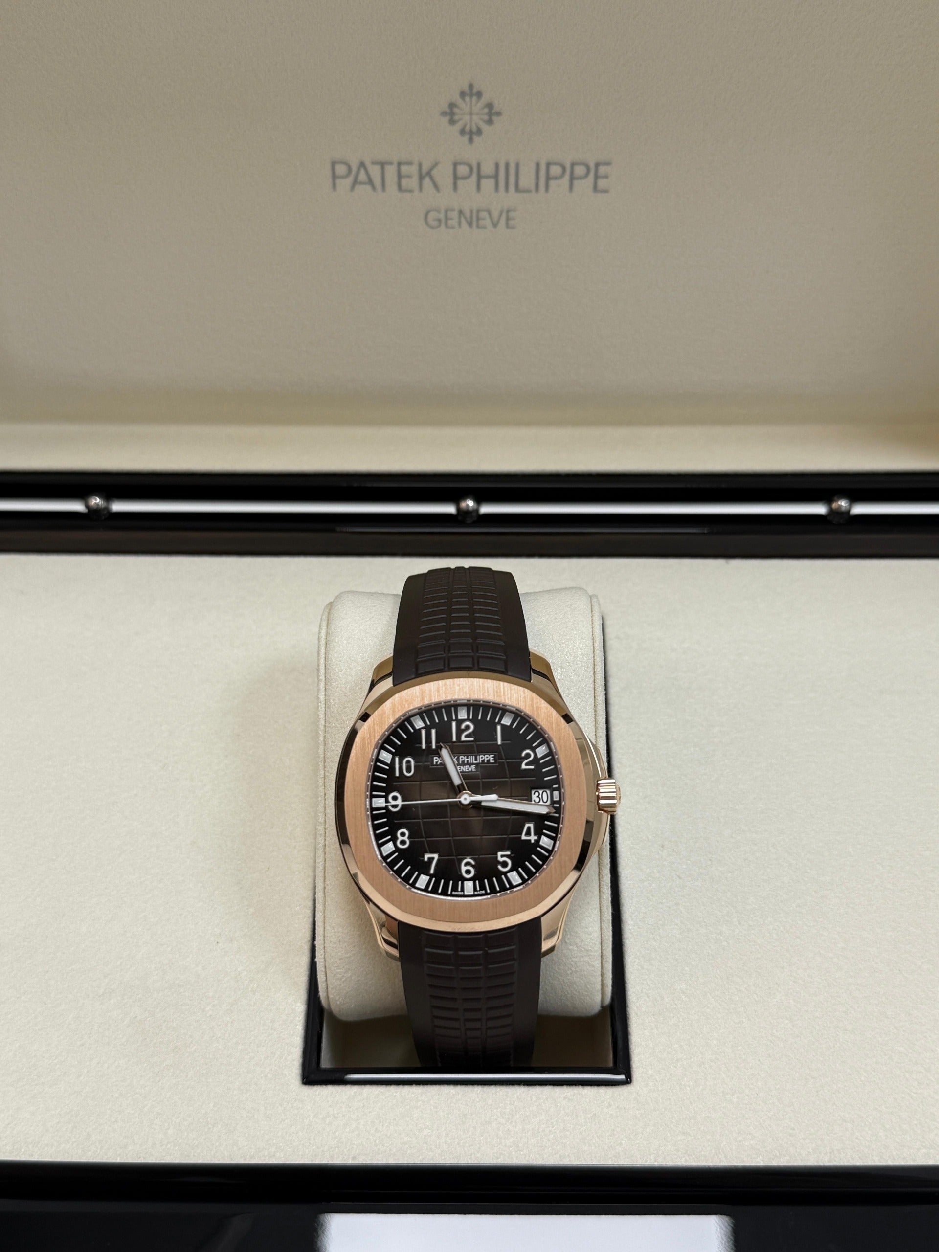 Patek Philippe Aquanaut 5167R-001 Rose Gold Brown Dial
