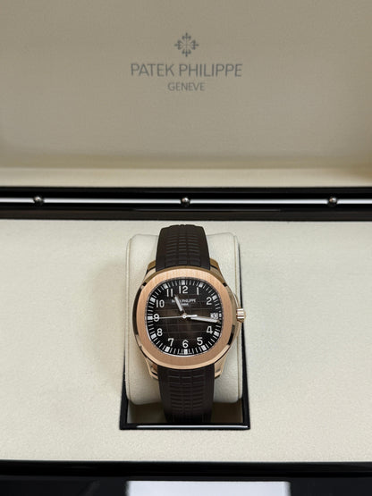 Patek Philippe Aquanaut 5167R-001 Rose Gold Brown Dial