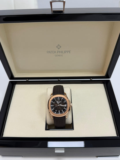 Patek Philippe Aquanaut 5167R-001 Rose Gold Brown Dial