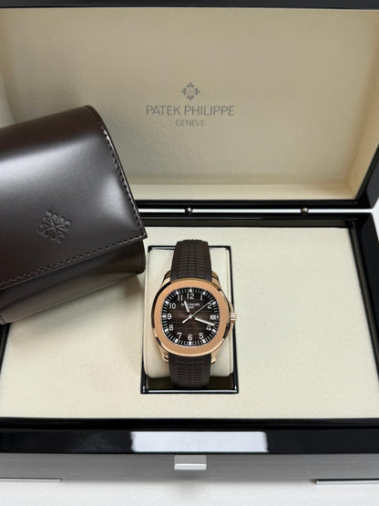 Patek Philippe Aquanaut 5167R-001 Rose Gold Brown Dial