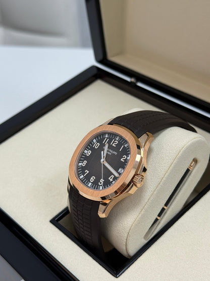 Patek Philippe Aquanaut 5167R-001 Rose Gold Brown Dial