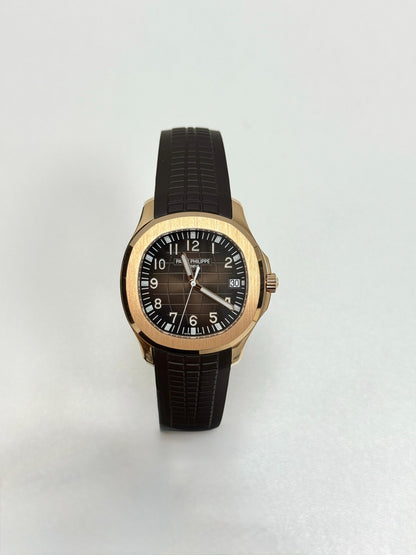 Patek Philippe Aquanaut 5167R-001 Rose Gold Brown Dial