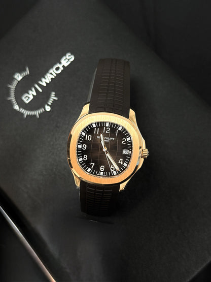 Patek Philippe Aquanaut 5167R-001 Rose Gold Brown Dial