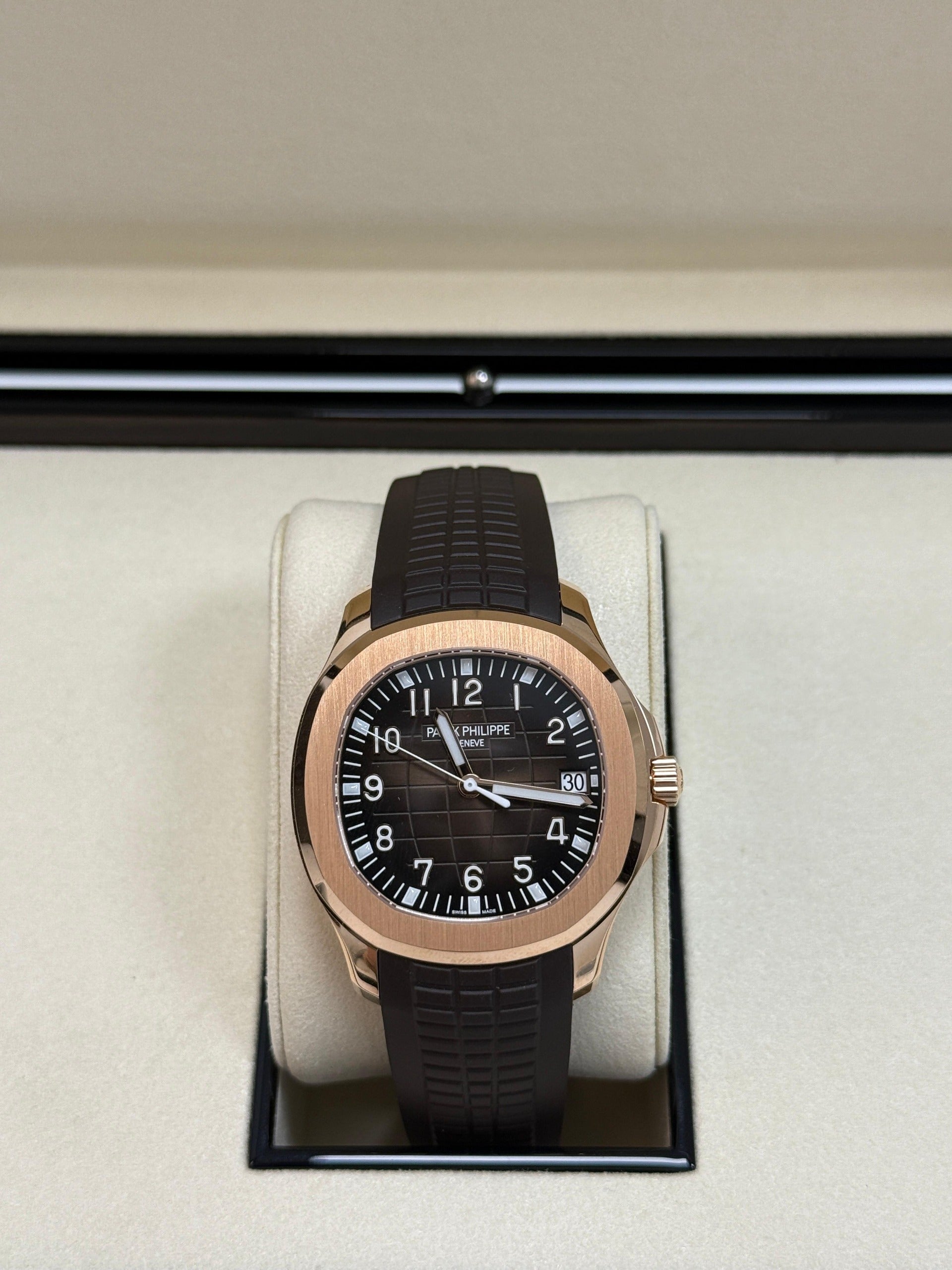 Patek Philippe Aquanaut 5167R-001 Rose Gold Brown Dial