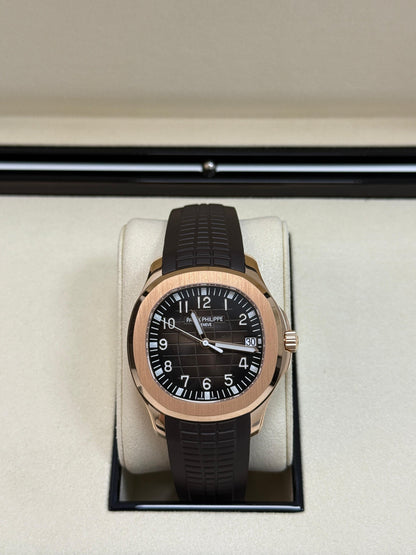 Patek Philippe Aquanaut 5167R-001 Rose Gold Brown Dial