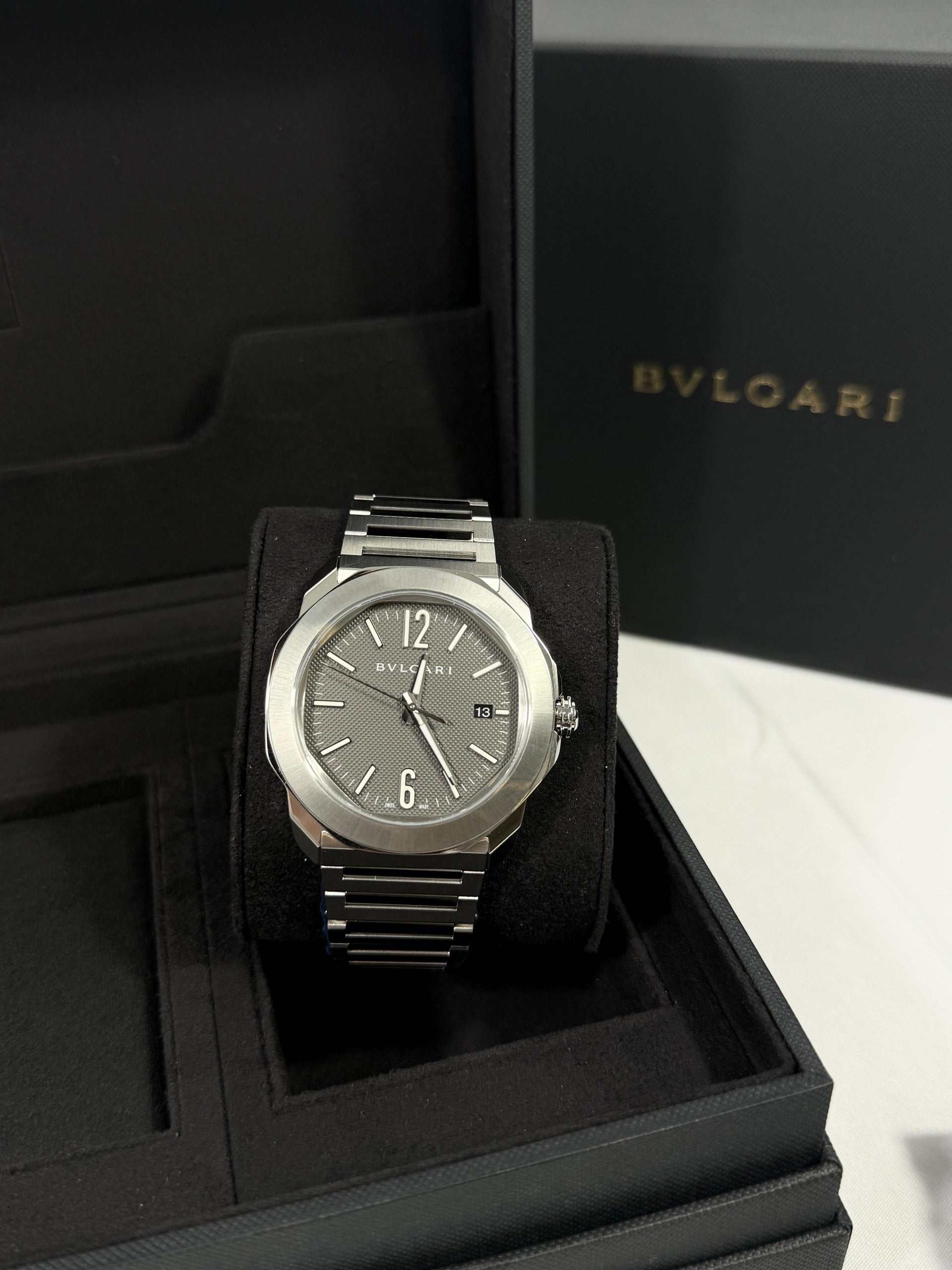 Bvlgari Octo 41mm Roma 103740 Grau 2024
