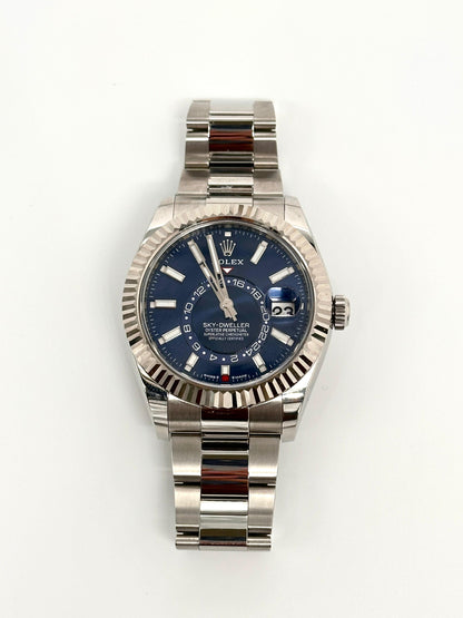 Rolex Sky-Dweller 42 mm 336934 Blaue Auster 2023