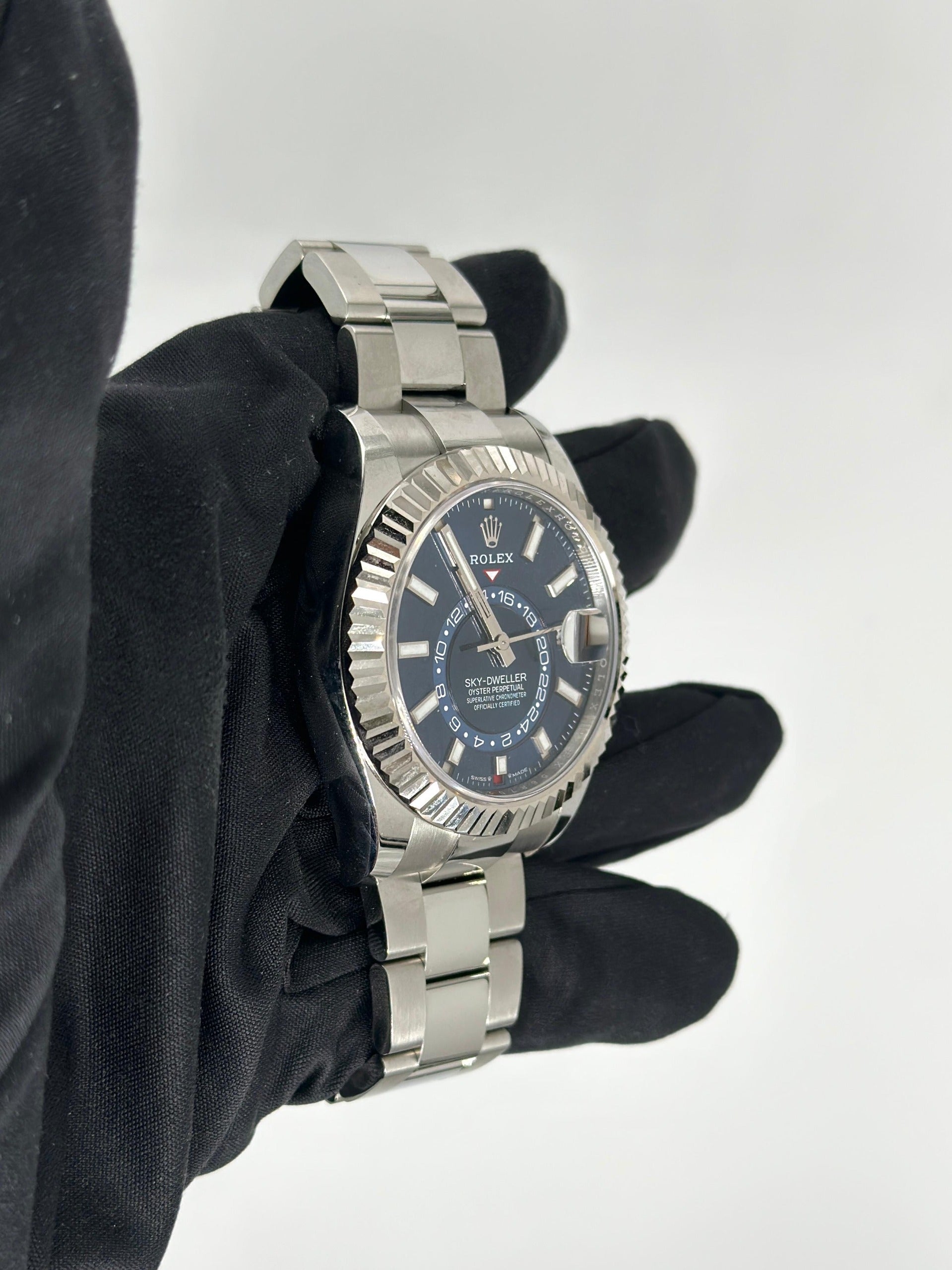 Rolex Sky-Dweller 42 mm 336934 Blaue Auster 2023
