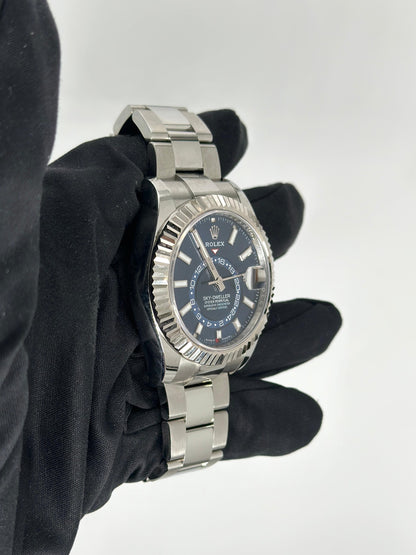 Rolex Sky-Dweller 42 mm 336934 Blaue Auster 2023