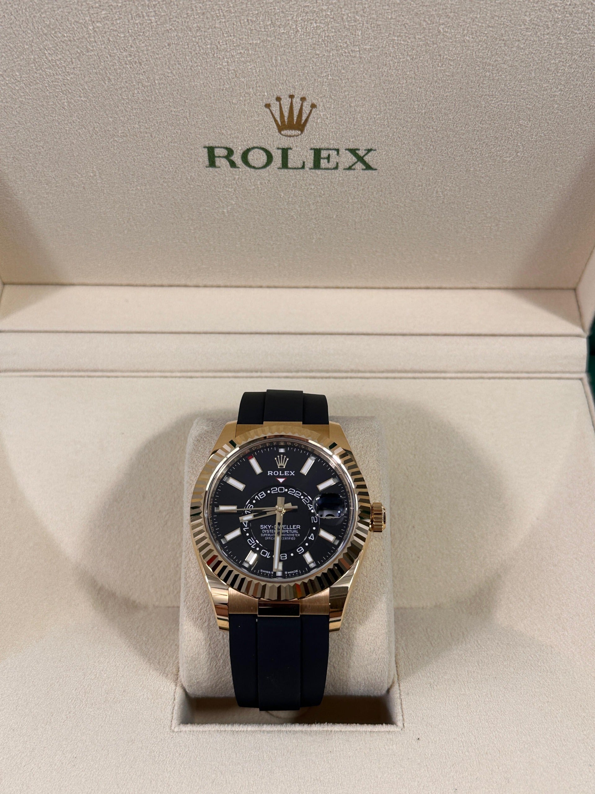 Rolex Sky-Dweller 42 mm 336238 Schwarz 2024