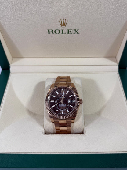 Rolex Sky-Dweller 42 mm 326935 Choc 2023
