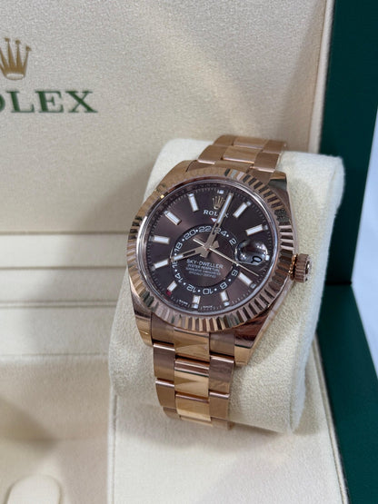 Rolex Sky-Dweller 42 mm 326935 Choc 2023