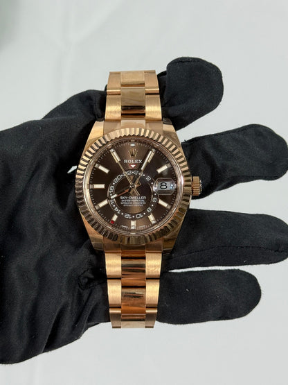 Rolex Sky-Dweller 42 mm 326935 Choc 2023