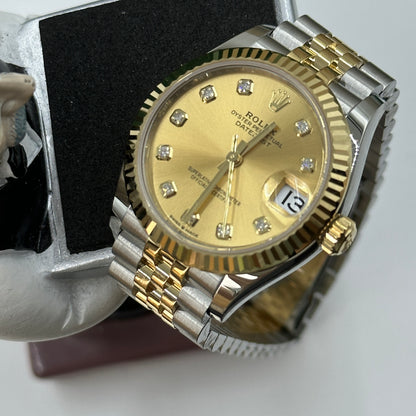 Rolex Datejust 31 278273g Champagne Diamond Jubilee 2025