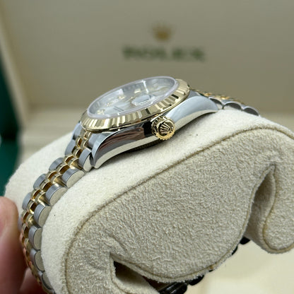 Rolex Lady-Datejust 28 279173G Silver Diamonds Jubilee 2026