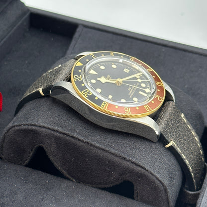 Tudor Black Bay GMT41mm 79833Mn-0003 Leather Strap 2024