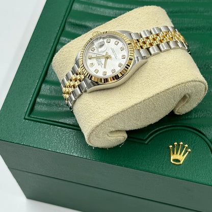 Rolex Lady-Datejust 28 279173G Silver Diamonds Jubilee 2026