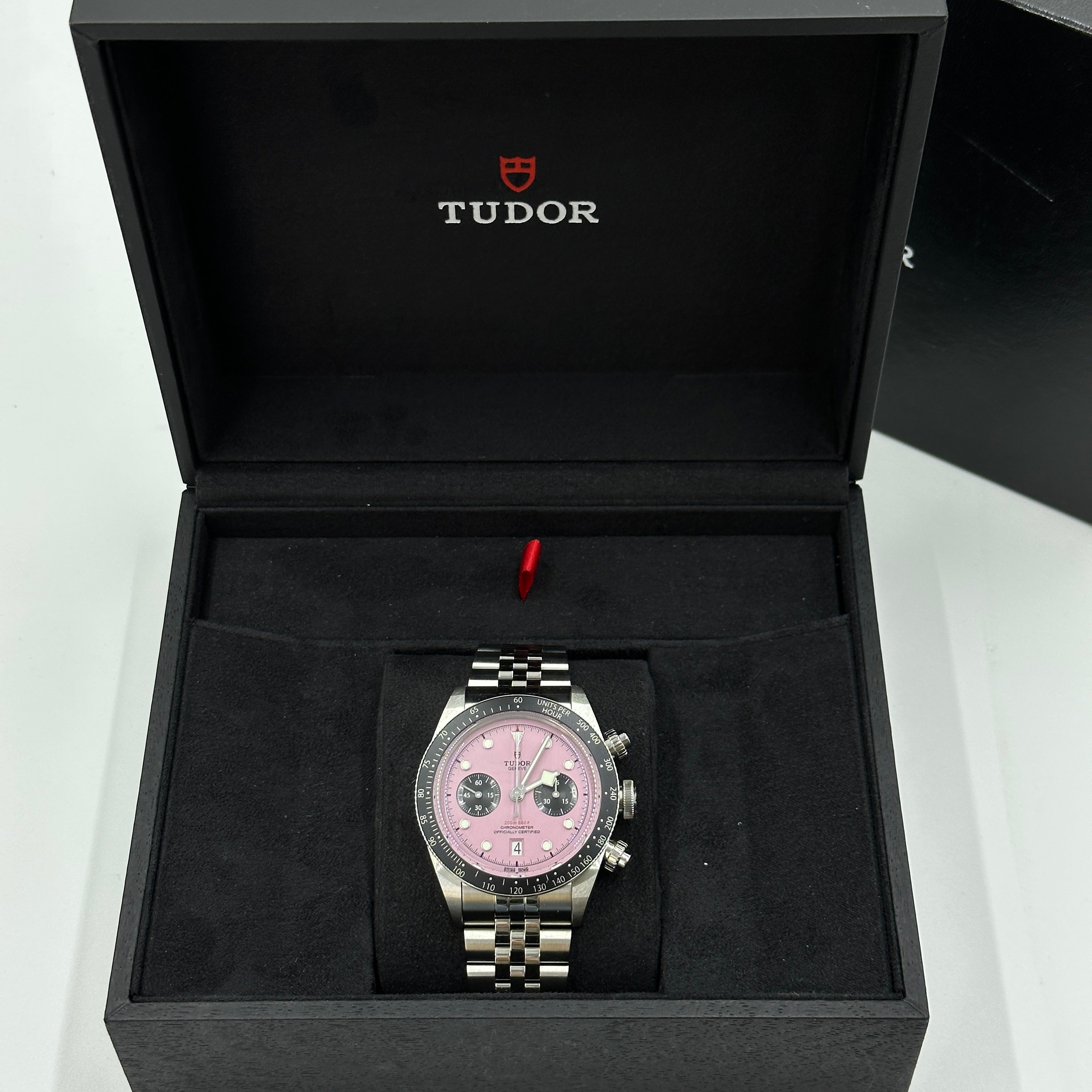 Tudor M79360N-0019 Heritage Black Bay Chronograph Pink