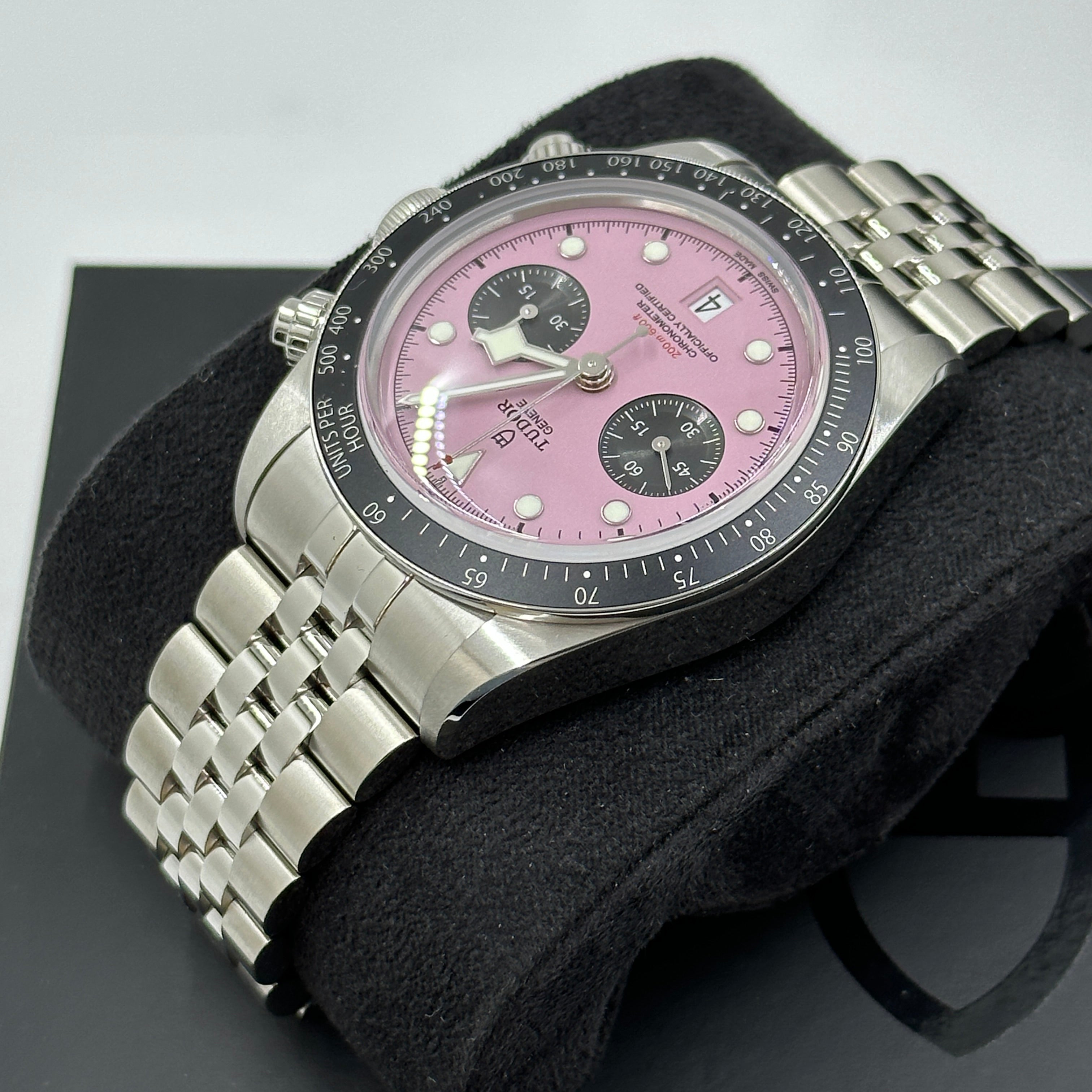 Tudor M79360N-0019 Heritage Black Bay Chronograph Pink