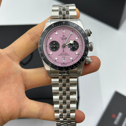 Tudor M79360N-0019 Heritage Black Bay Chronograph Pink