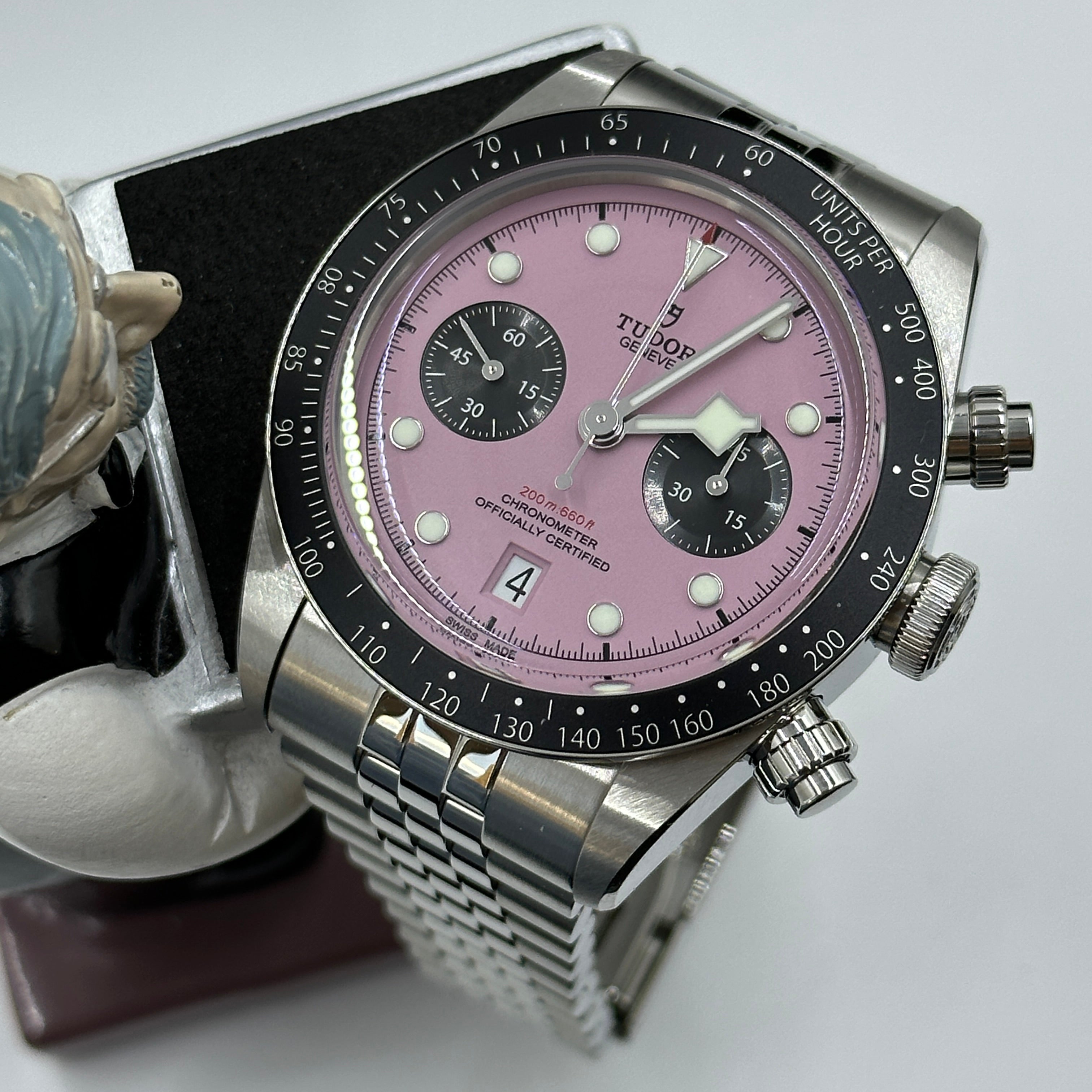 Tudor M79360N-0019 Heritage Black Bay Chronograph Pink