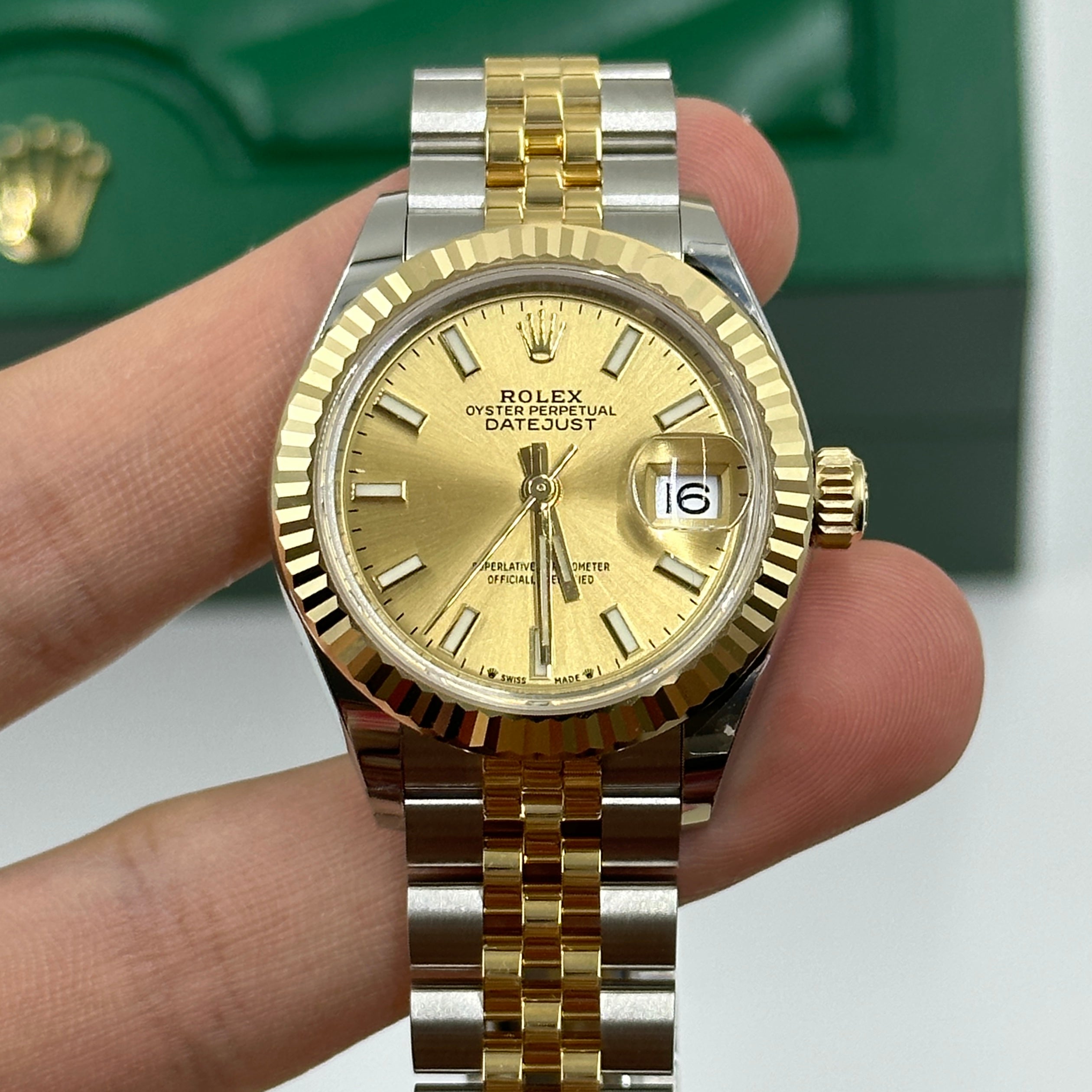 Rolex Lady-Datejust 279173 Champagne Index Jubilee 2025