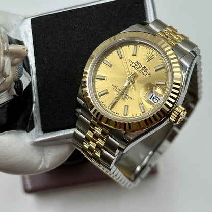 Rolex Lady-Datejust 279173 Champagne Index Jubilee 2025