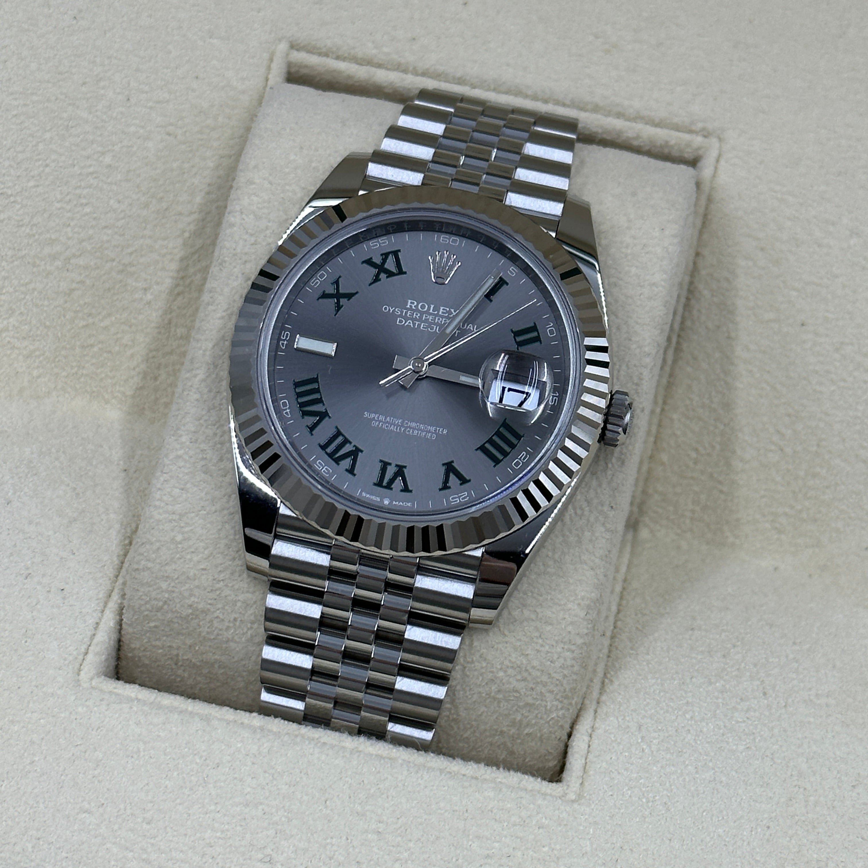 Rolex Datejust 41 126334 Wimbledon Jubilee 2024