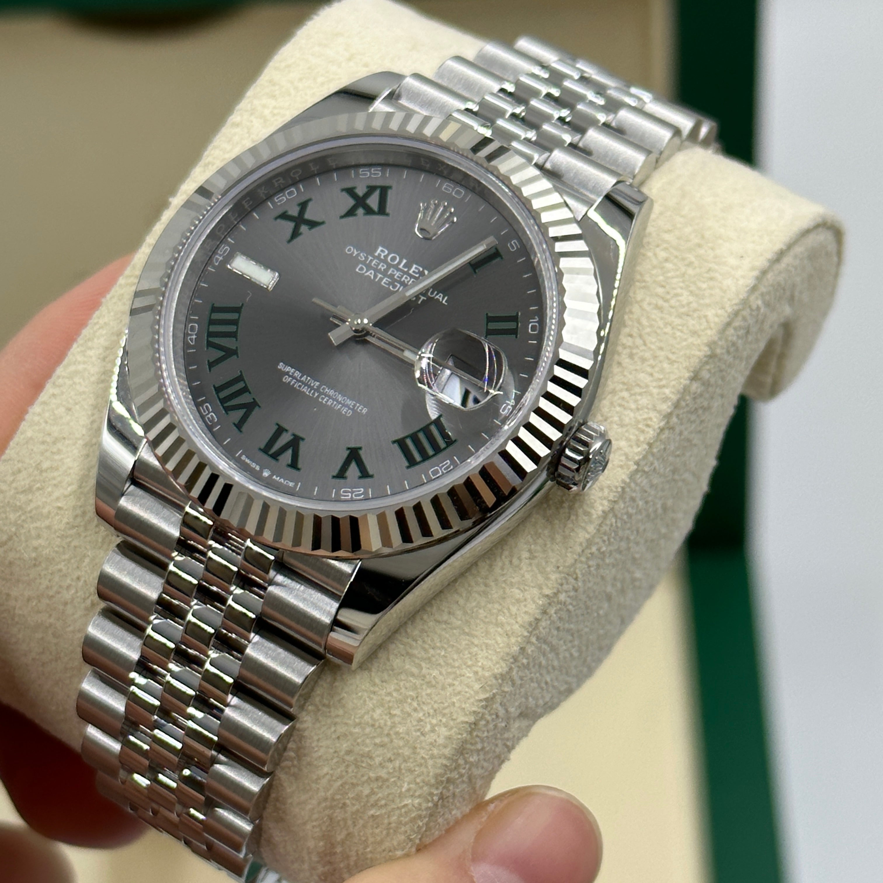 Rolex Datejust 41 126334 Wimbledon Jubilee 2024