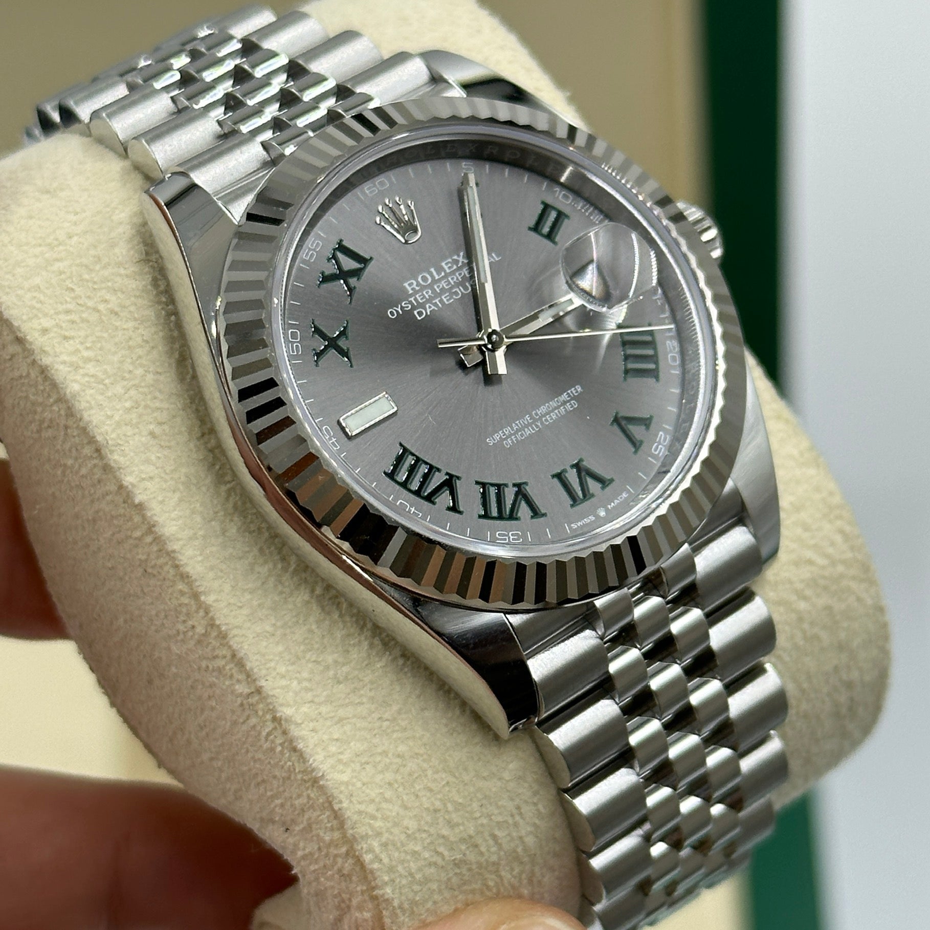Rolex Datejust 41 126334 Wimbledon Jubilee 2024