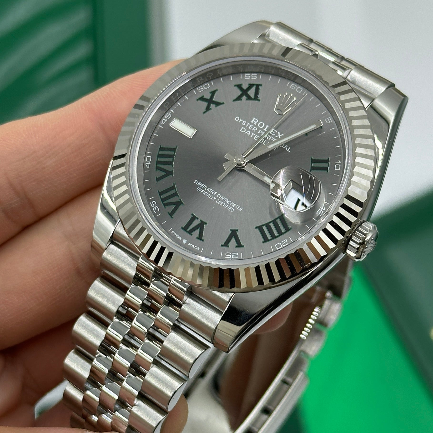 Rolex Datejust 41 126334 Wimbledon Jubilee 2026