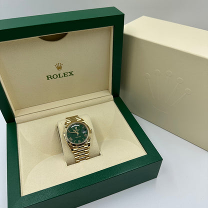 Rolex Day-Date 40 228238 GREEN ROMAN 2026