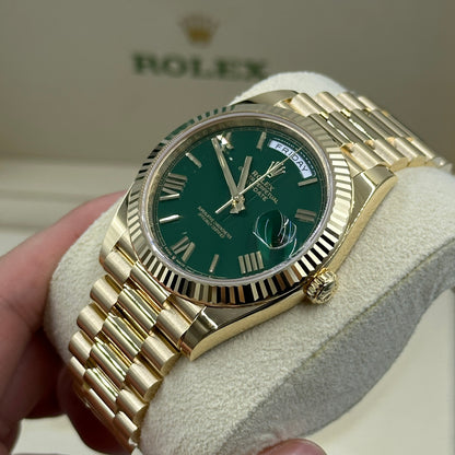 Rolex Day-Date 40 228238 GREEN ROMAN 2026