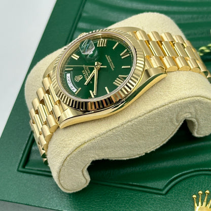 Rolex Day-Date 40 228238 GREEN ROMAN 2026