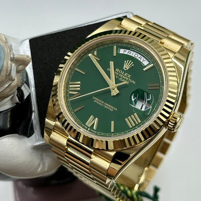 Rolex Day-Date 40 228238 GREEN ROMAN 2026