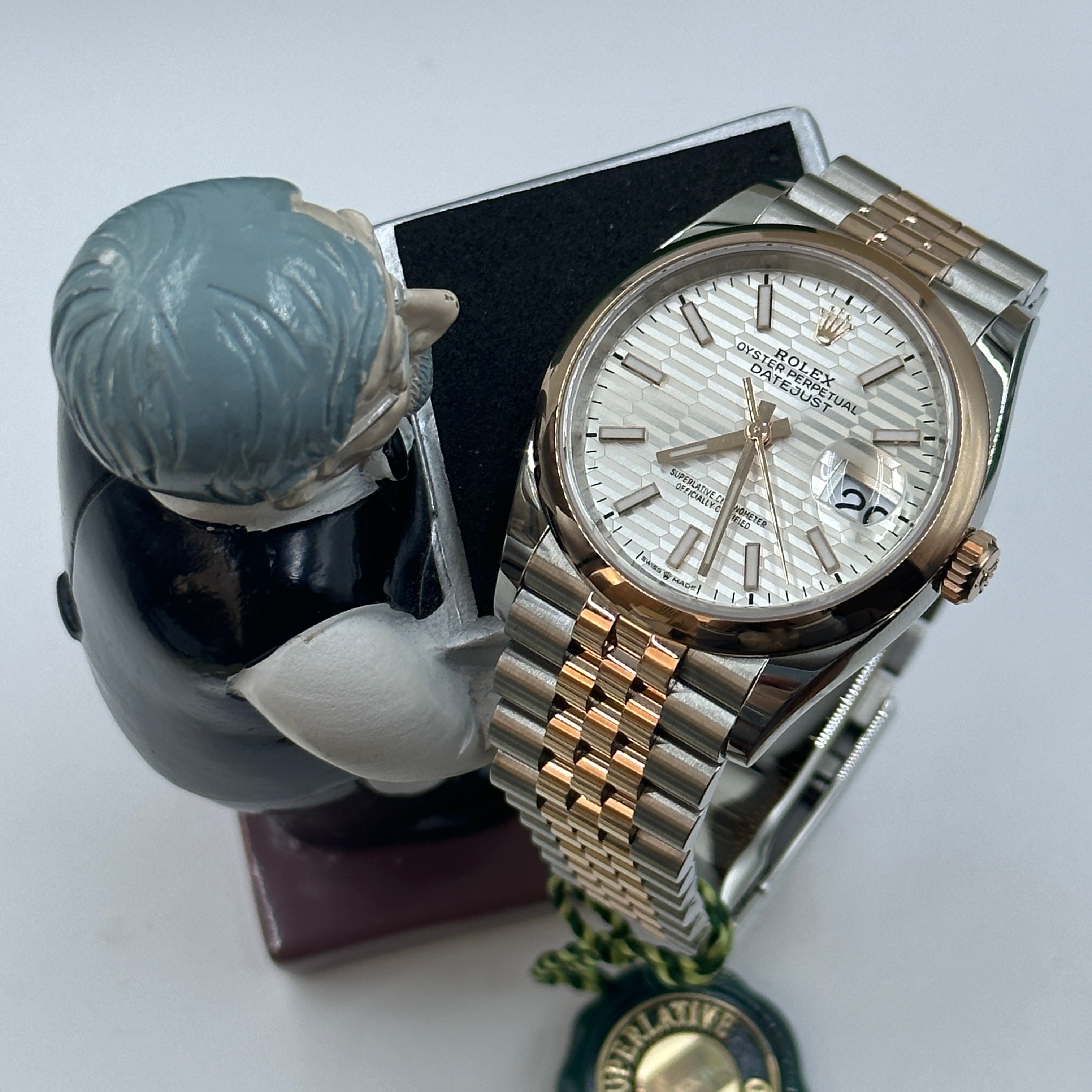 Rolex Datejust 36 126201-0033 Silberne Flöte Jubiläum 2024