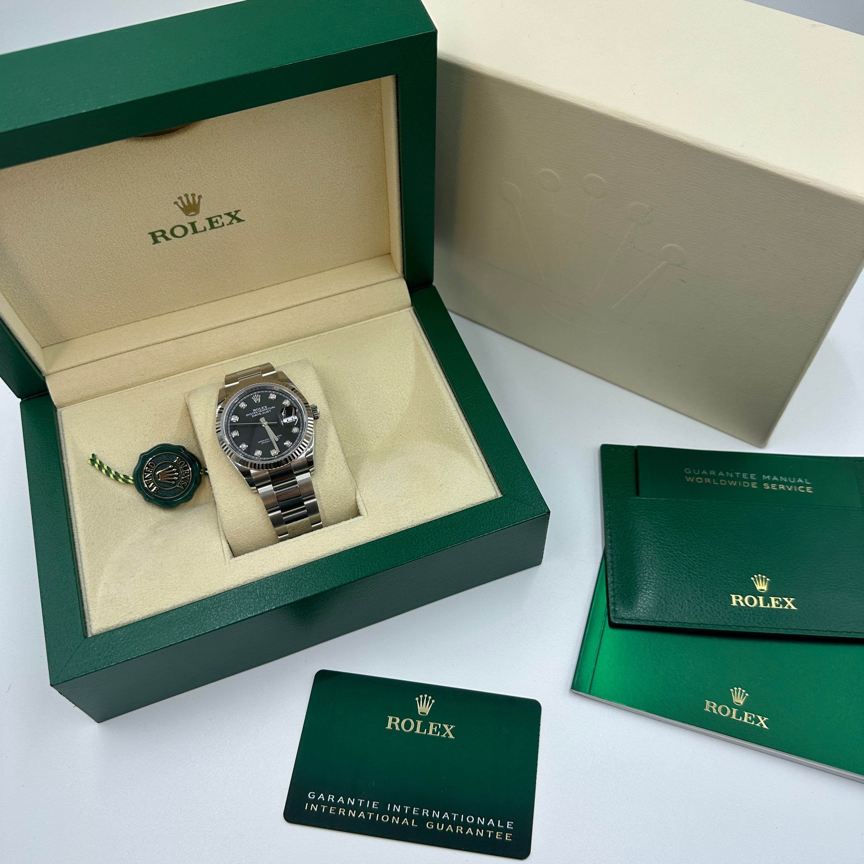 Rolex Datejust 36 126234G Schwarze Auster 2025