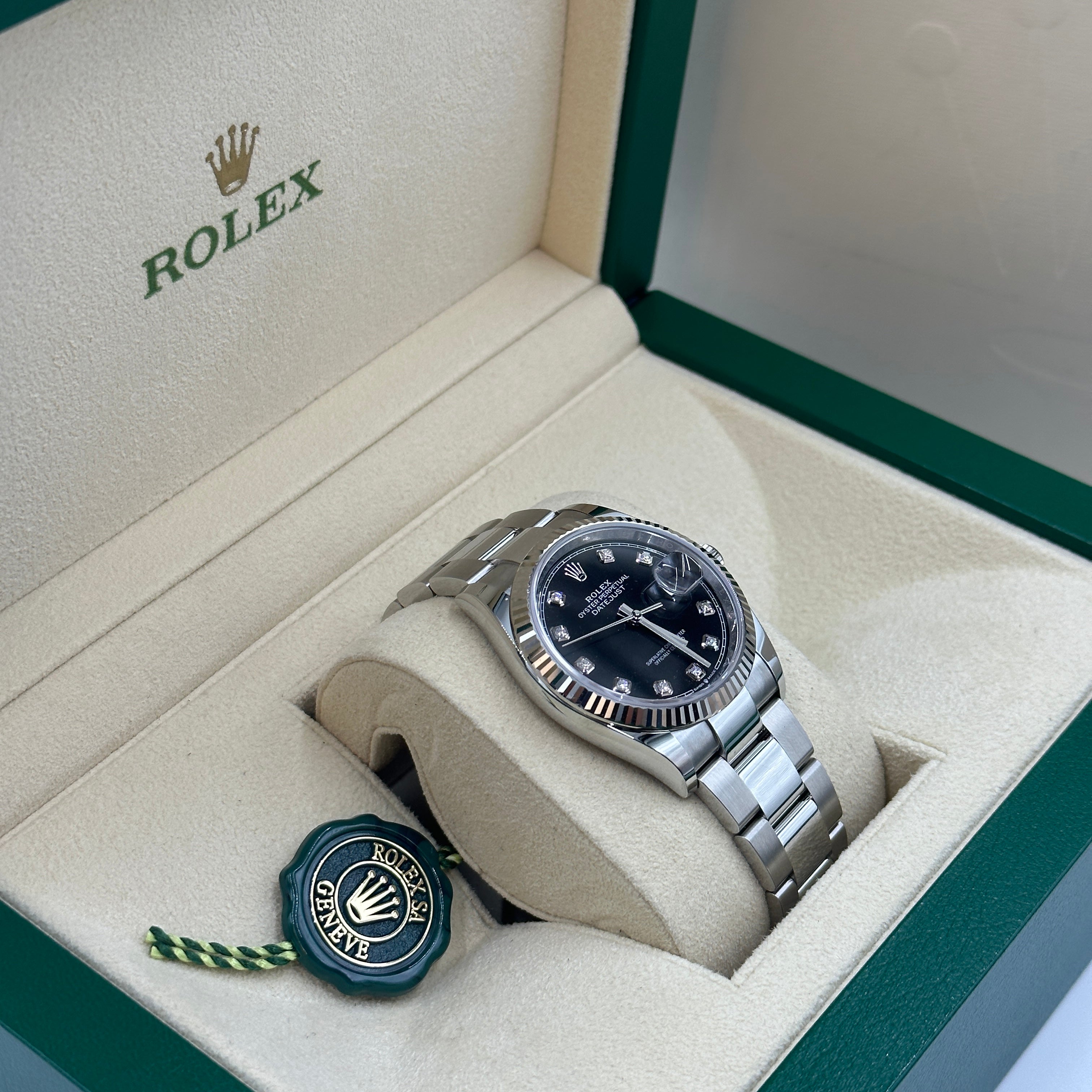 Rolex Datejust 36 126234G Schwarze Auster 2025