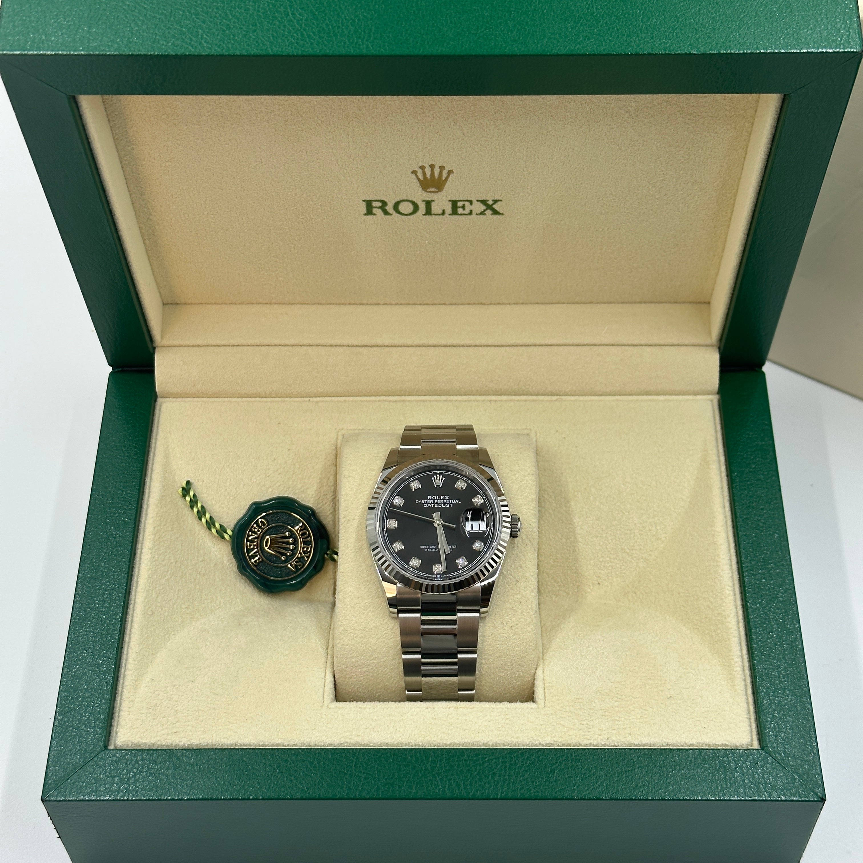 Rolex Datejust 36 126234G Schwarze Auster 2025