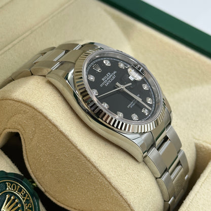 Rolex Datejust 36 126234G Schwarze Auster 2025