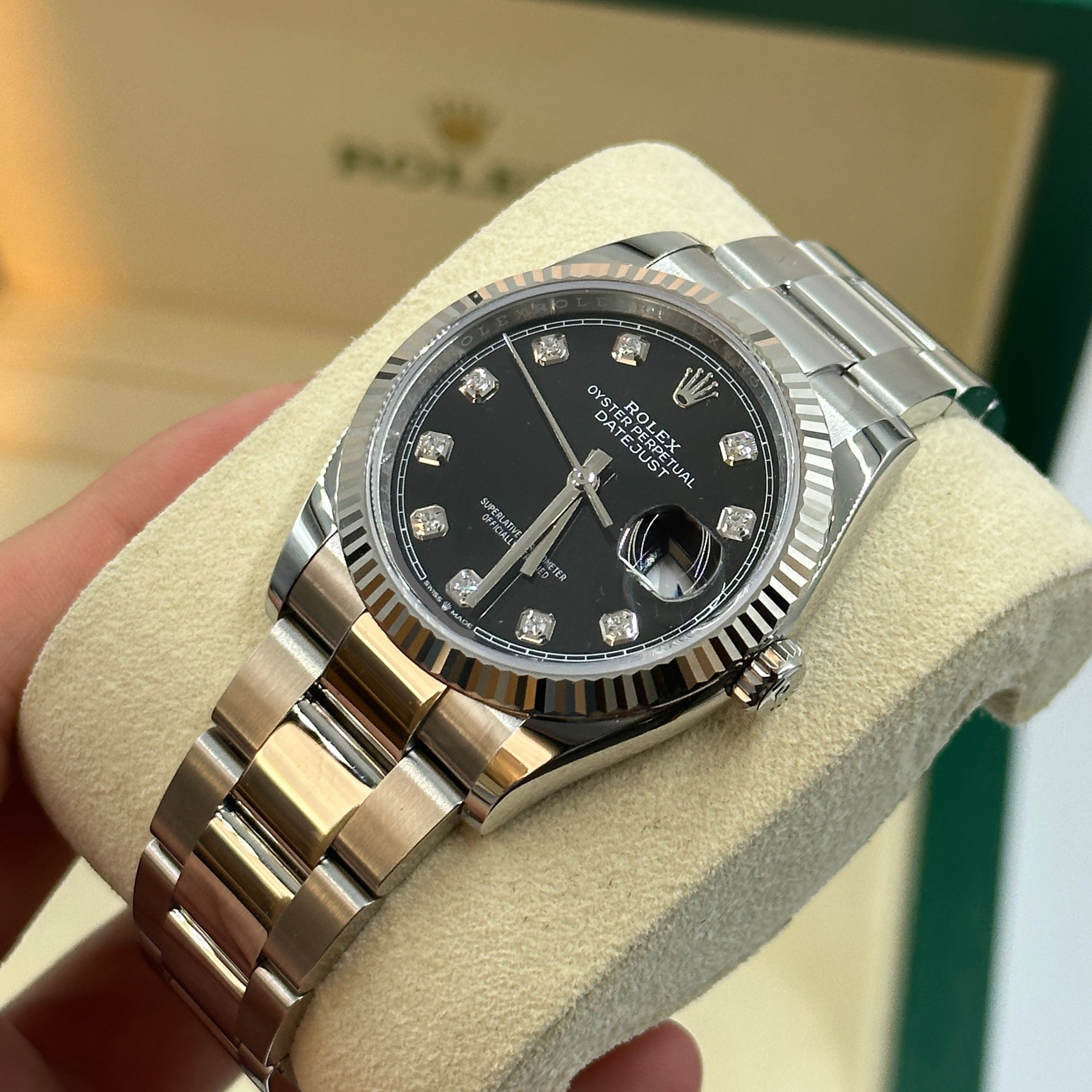 Rolex Datejust 36 126234G Schwarze Auster 2025