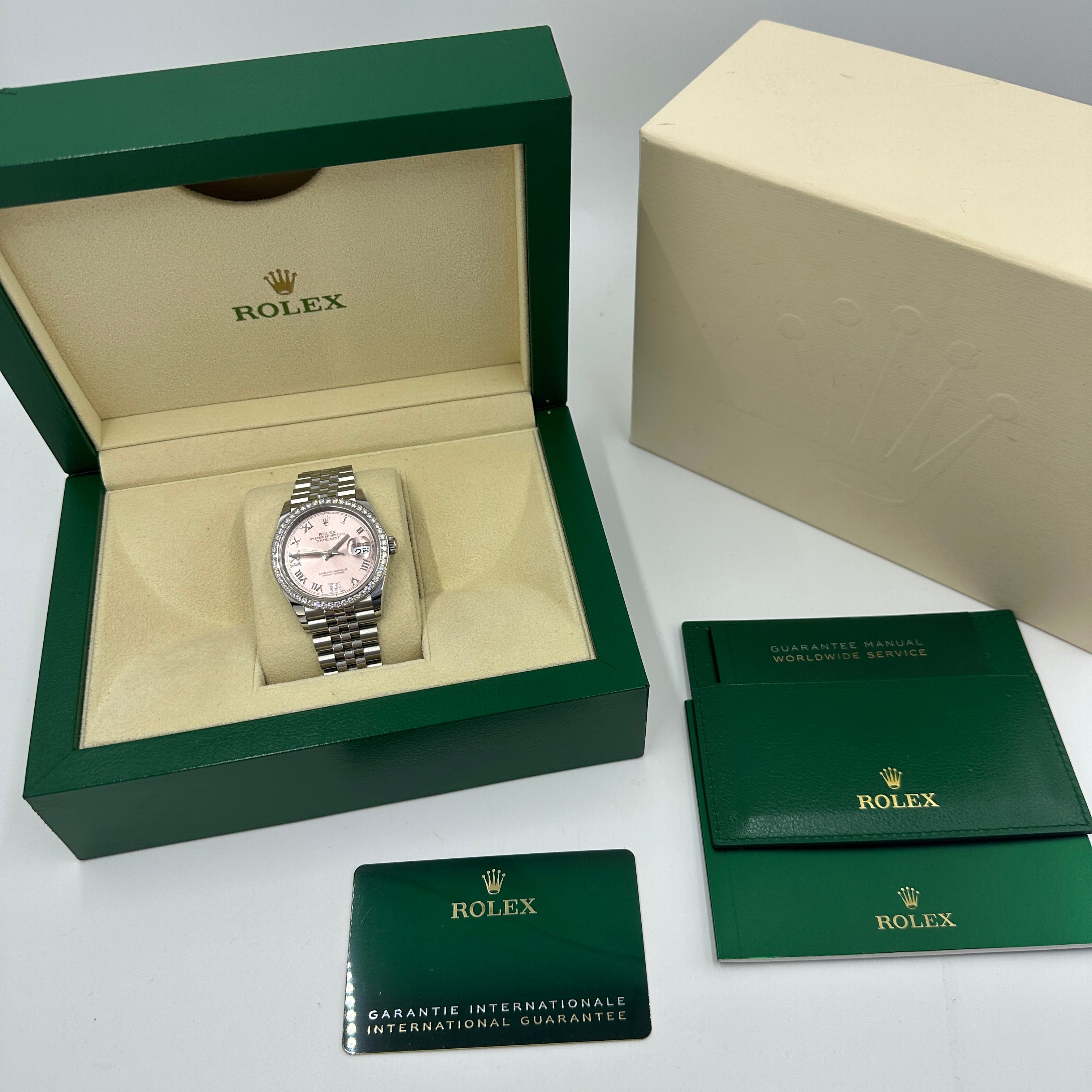 Rolex Datejust 36 126284 Pink VIIX Jubilee 2024