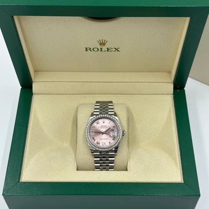 Rolex Datejust 36 126284 Pink VIIX Jubilee 2024