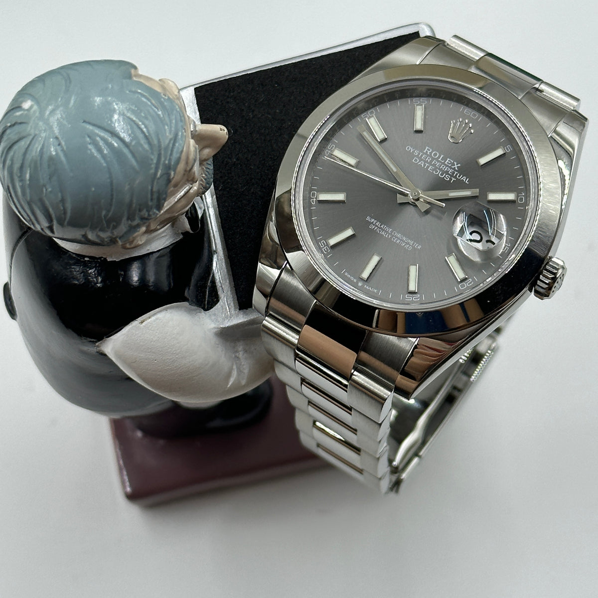 Rolex Datejust 41 126300 Grey Index Dial Oyster 2026