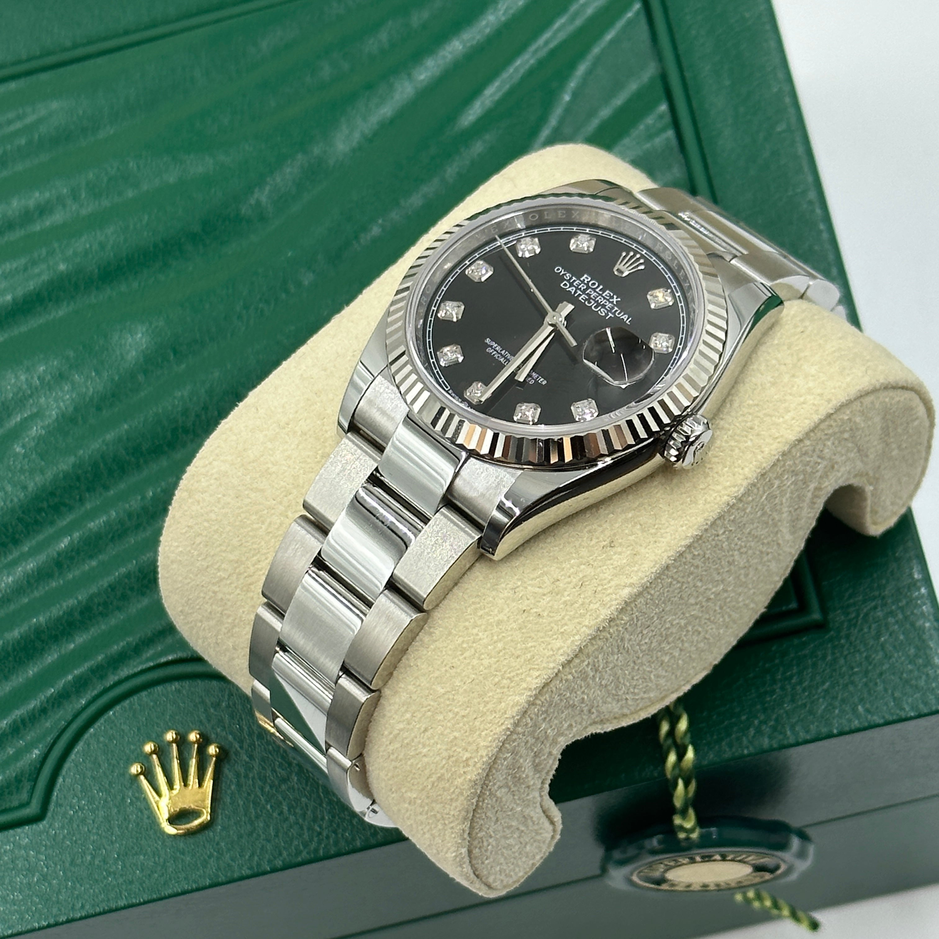 Rolex Datejust 36 126234G Schwarze Auster 2025