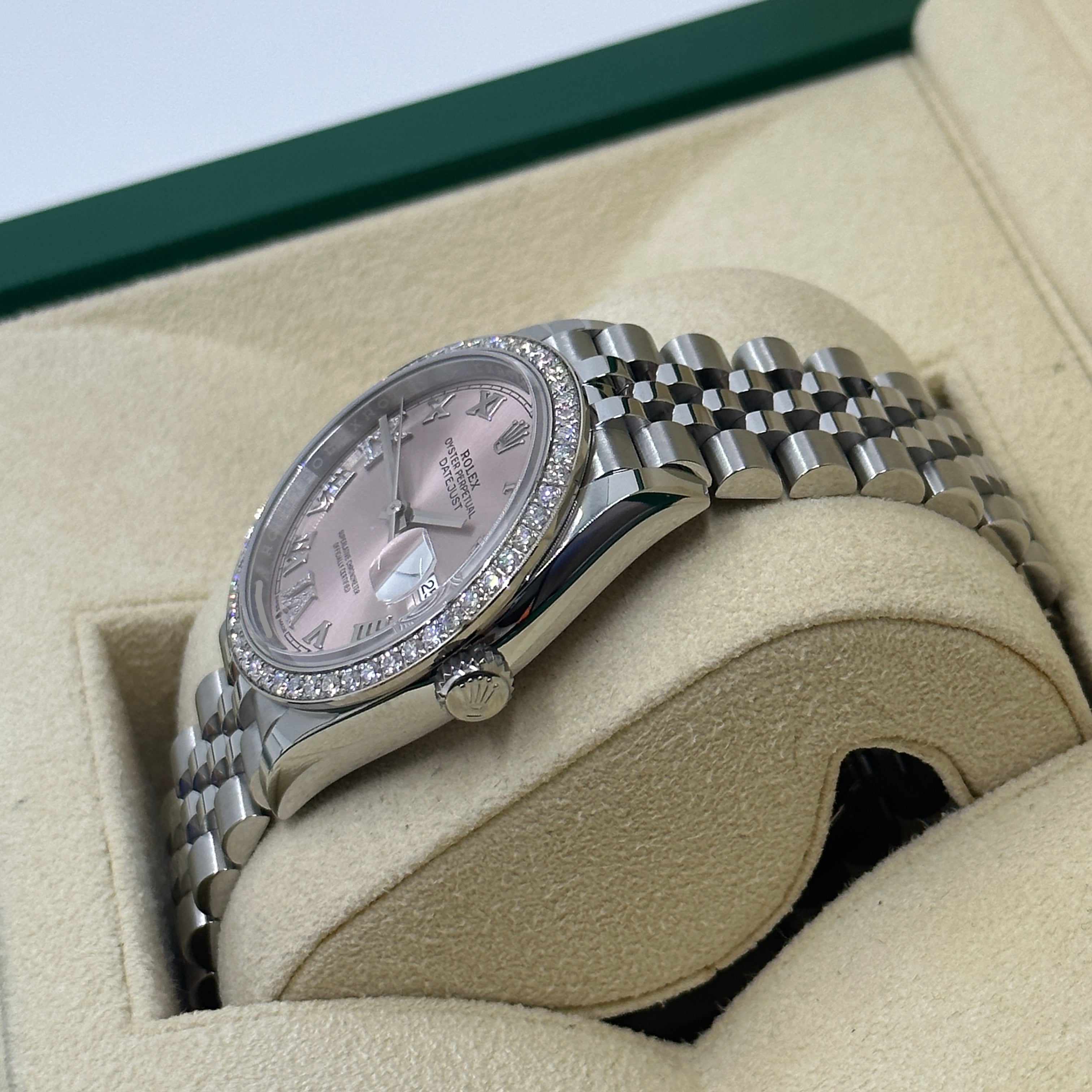 Rolex Datejust 36 126284 Pink VIIX Jubilee 2024