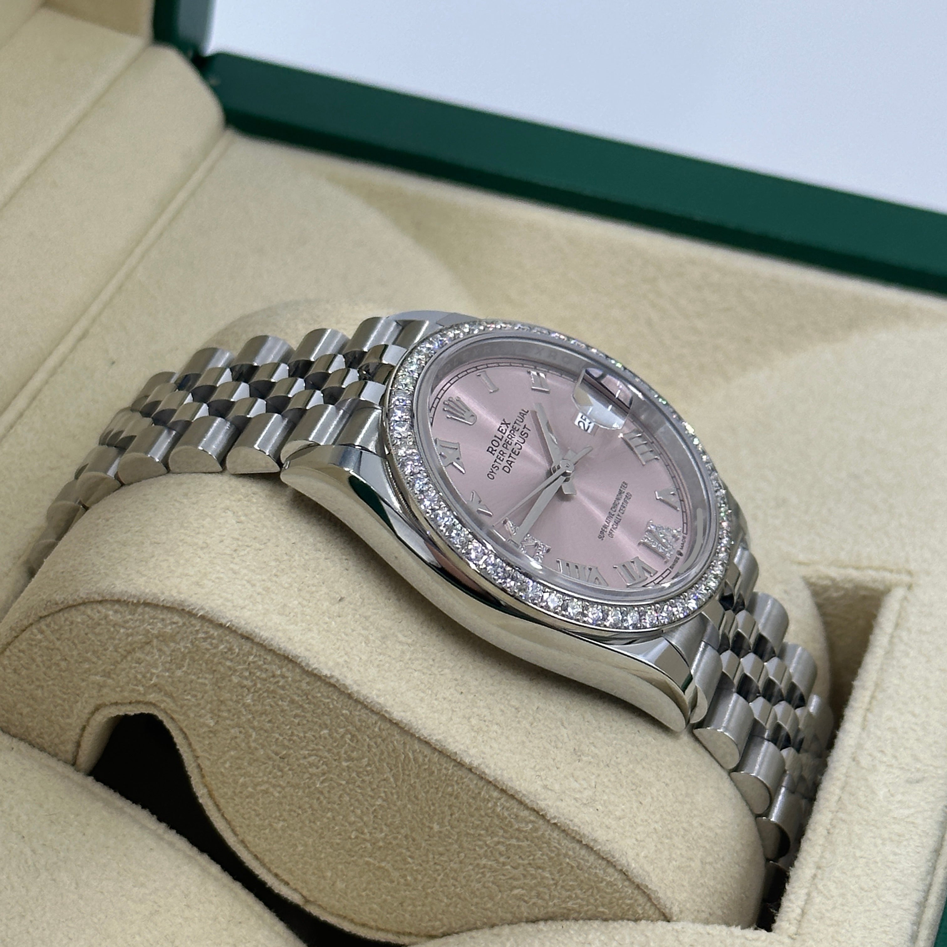 Rolex Datejust 36 126284 Pink VIIX Jubilee 2024