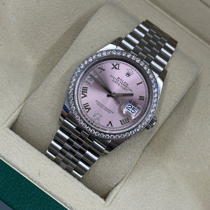 Rolex Datejust 36 126284 Pink VIIX Jubilee 2024