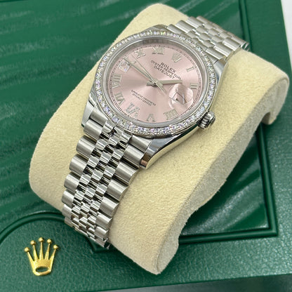 Rolex Datejust 36 126284 Pink VIIX Jubilee 2024