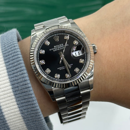Rolex Datejust 36 126234G Schwarze Auster 2025